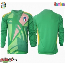 Camiseta Italia Portero Visitante Equipación Eurocopa 2024 manga larga